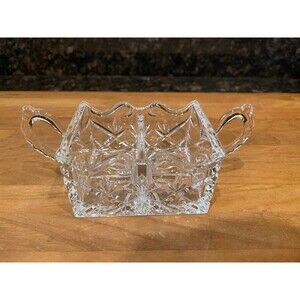 Crystal Divided Holder- Style for Sugar Packets by Godinger